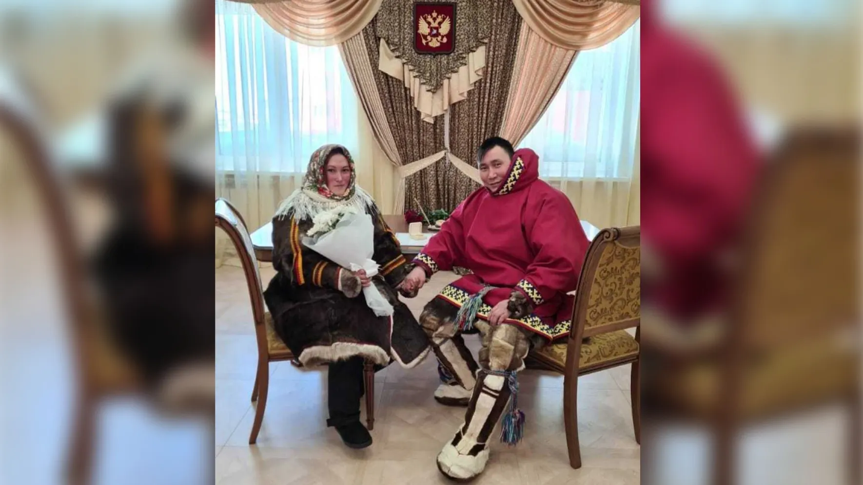 Национальные свадьбы на Ямале чаще всего играют в северных муниципалитетах. Фото: zags.yanao.ru