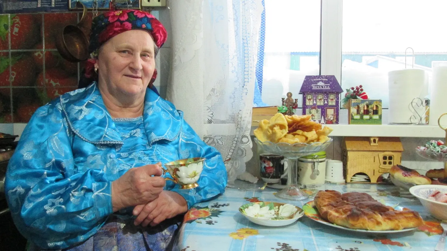 К чаю коми подают довольно сытные блюда. Фото: Ирина Китаева