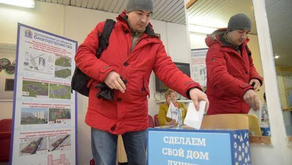 Артём голосует за мамонта