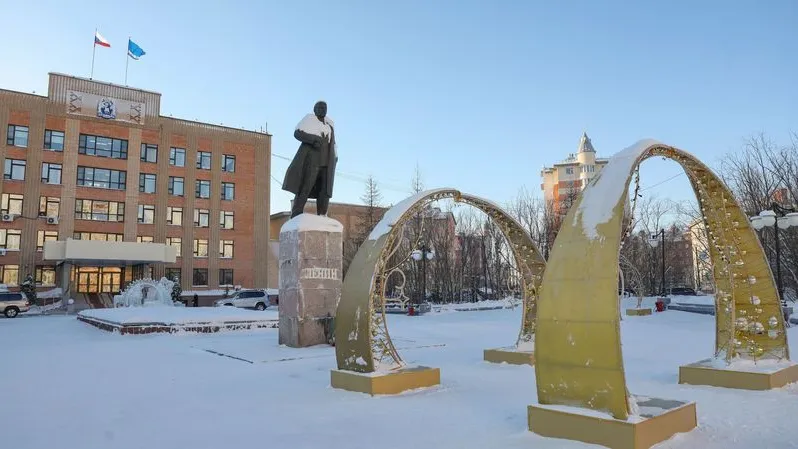 Один из проектов предлагает преобразить локацию в центре Салехарда. Фото: Андрей Ткачёв / "Ямал-Медиа"