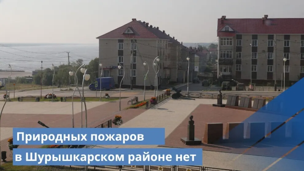 Дым в Шурышкарском районе. Фото: из аккаунта администрации Шурышкарского района «ВКонтакте»