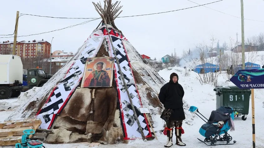 Ямальцы могут получить все необходимое для обустройства чума. Фото: Андрей Ткачёв / «Ямал-Медиа»