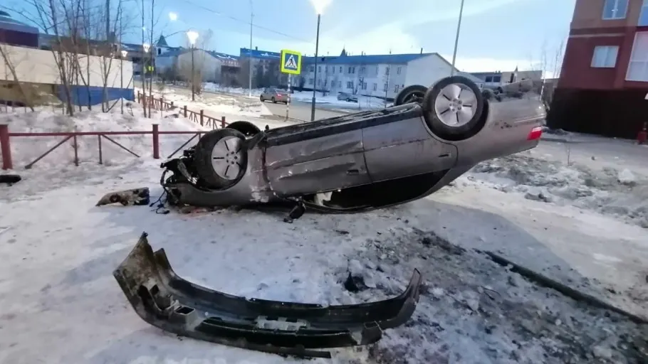 Водитель чудом избежал серьезных травм. Фото: t.me/gibdd89