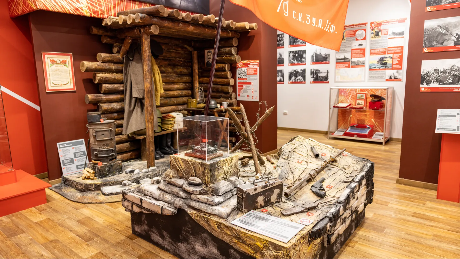 В Музее воинской славы им. В. М. Григора собраны уникальные экспонаты. Фото: Юрий Здебский / «Ямал-Медиа»