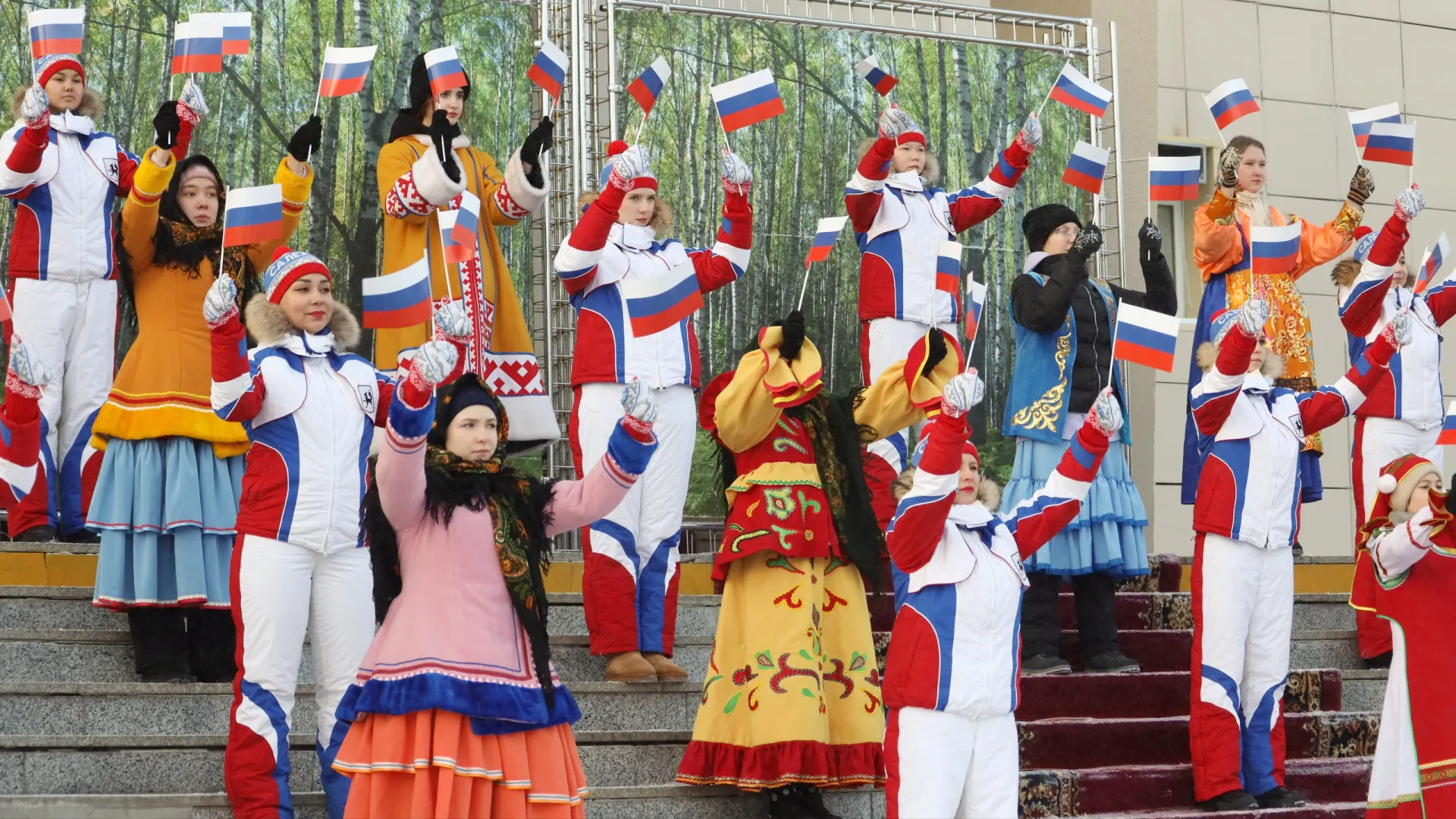 Празднование Дня народного единства в Салехарде. Фото: Василий Петров / «Ямал-Медиа»