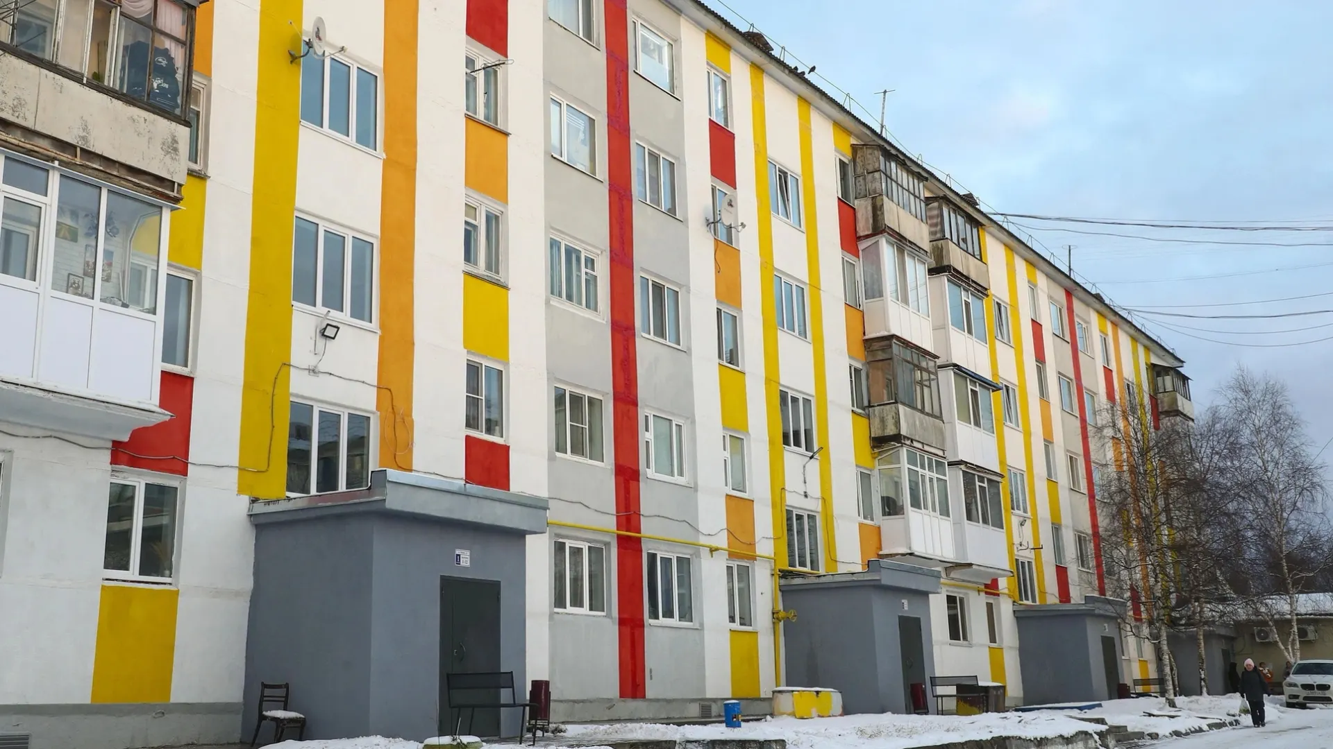 В рамках капремонта отреставрировали фасады, перестелили крыши и заменили трубы. Фото: t.me/nadym_region