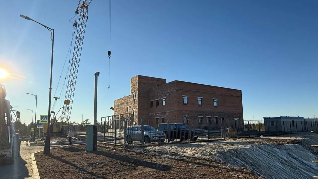 В Муравленко строят новый морг. Фото: телеграм-канал депстроя ЯНАО / t.me/stroim_yamal