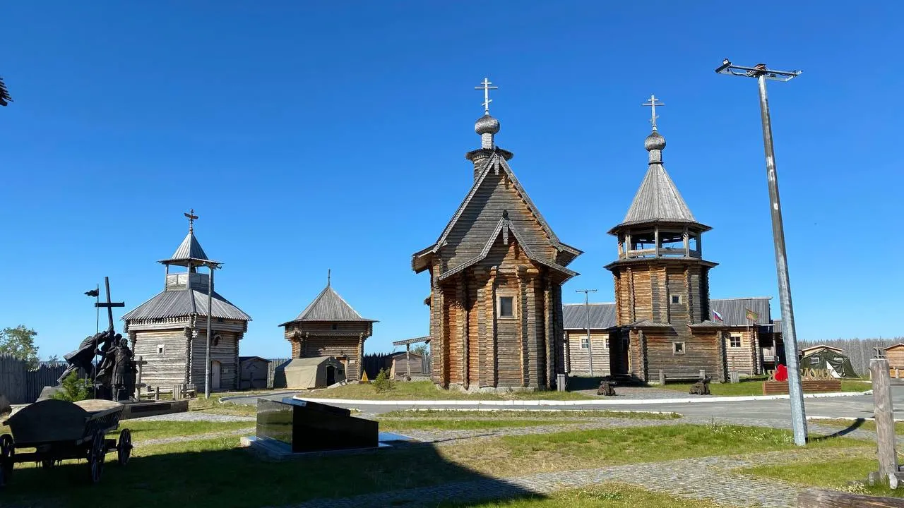 Обдорский острог. Фото: Пашкова Анна/ "Красный Север"