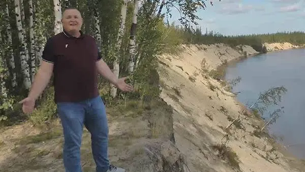 Скрин видео участника конкурса видеоблогеров «Привет, Ямал»!»