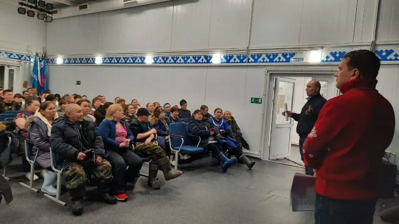 Публичные слушания в Находке, 3 марта. Фото предоставлено администрацией Тазовского района