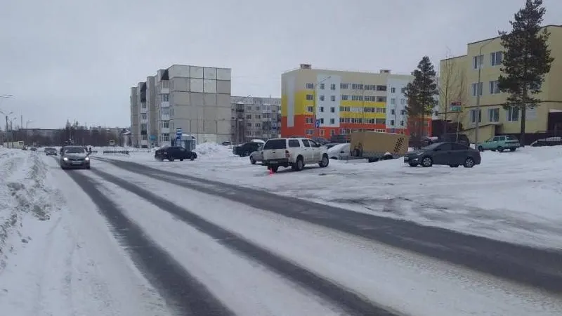 В Ноябрьске автомобилистка наехала на пешехода 