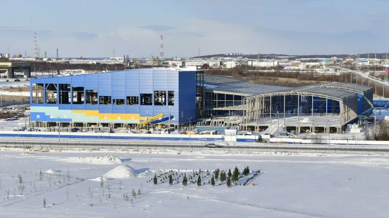 «Ямал-Арену» в Салехарде обещают сдать к концу 2020 года. Фото: Андрей Ткачев / КРАСНЫЙ СЕВЕР