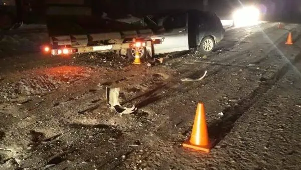Семья из пяти человек попала в аварию под Ноябрьском