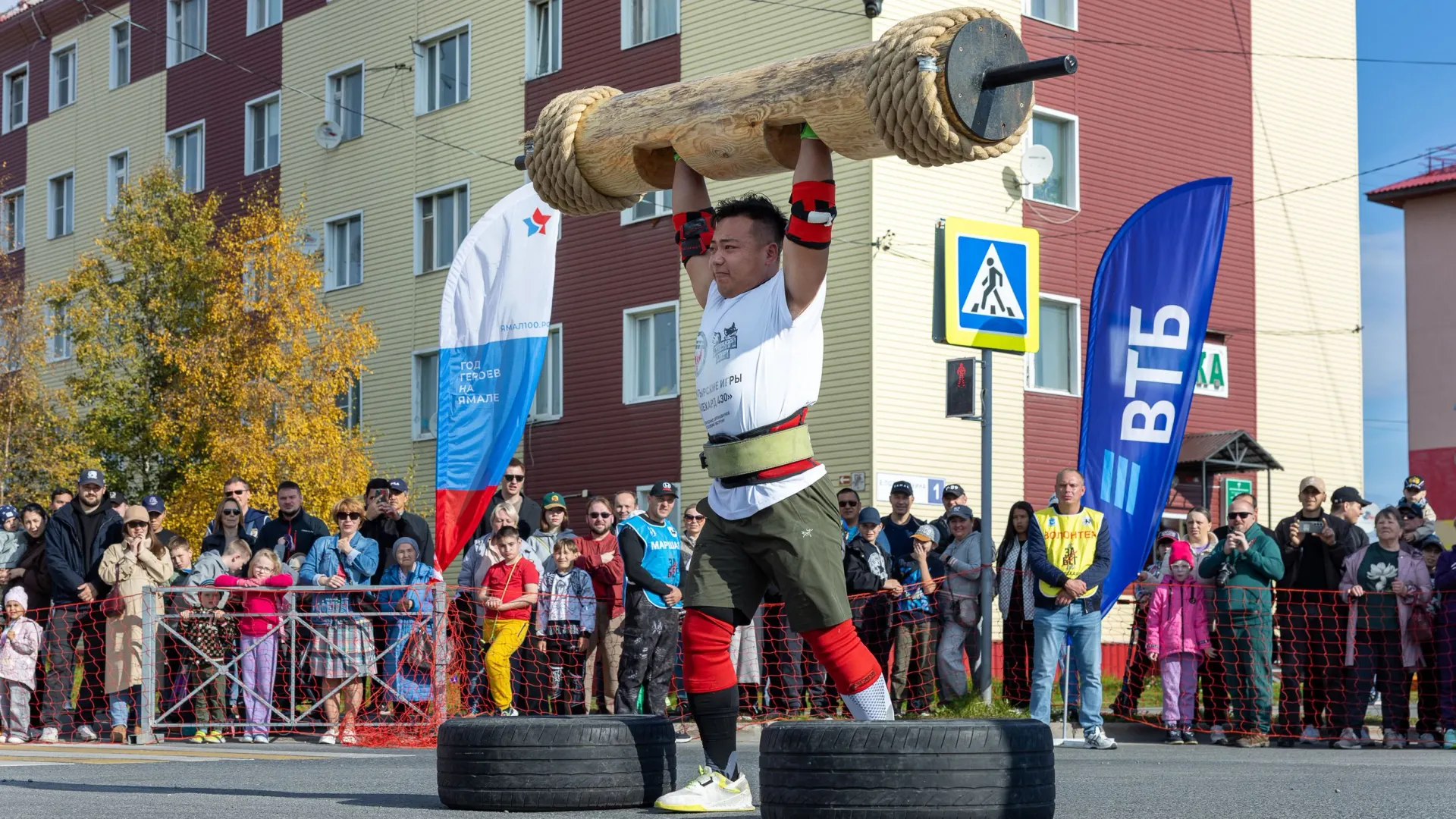 Силачи показали, на что способны.