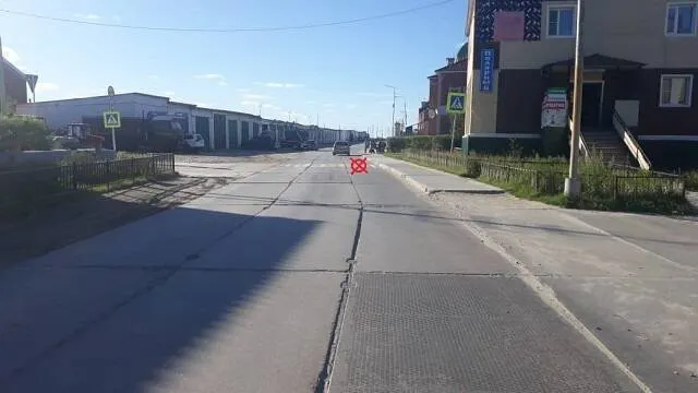 В Ямальском районе водитель сбил ребенка на «зебре»