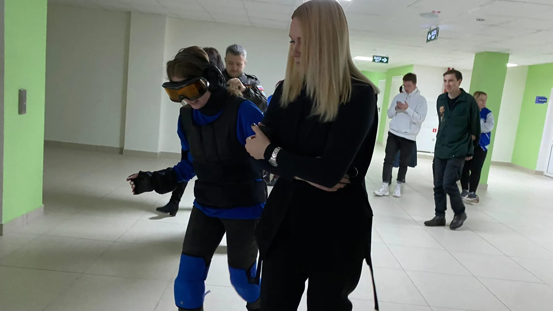 Волонтеры примерили на себя «старость»