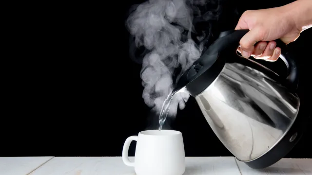 Чайник нужно вовремя чистить. Фото: showcake / Shutterstock / Fotodom