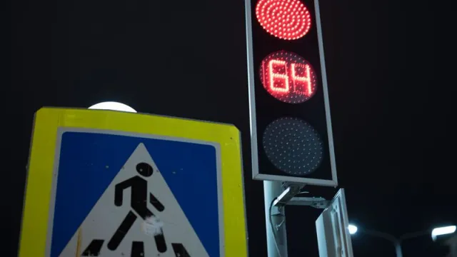 Новые светофоры значительно облегчат жизнь жителям Тазовского. Фото: Юлия Чудинова / «Ямал-Медиа»