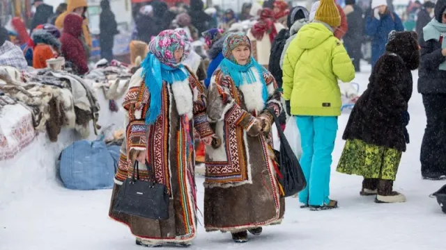 В Салехарде для гостей праздника готовят множество сюрпризов. Фото: Юлия Чудинова / «Ямал-Медиа»
