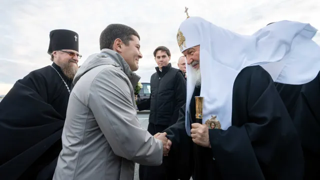 Фото предоставлено пресс-службой Патриарха Московского и всея Руси