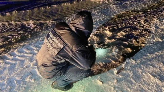 Следователи тщательно обследовали место и обнаружили стреляные гильзы. Фото: yanao.sledcom.ru