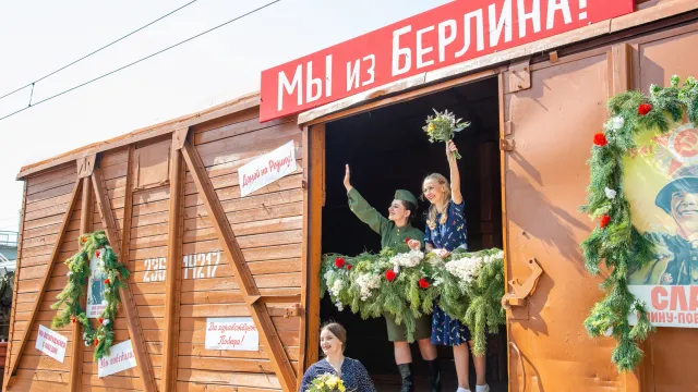 Проект «Эшелон Победы» - это память о подвиге советского народа, уральских железнодорожников. Фото: vk.com/dkz_nsk