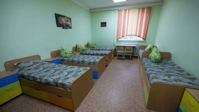 Новый спальный корпус для школы-интерната в Гыде планируют достроить в этом году. Фото: Сергей Зубков / «Ямал-Медиа»