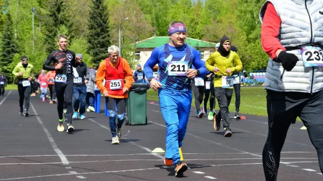 Альфред Суфьянов – номер 211 – бежит суточный марафон. Фото: предоставлено из личного архива Альфреда Суфьянова