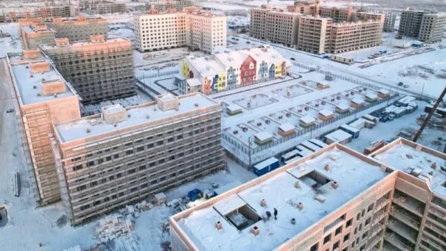 Новые микрорайоны на Ямале возводят сразу с инфраструктурой. Фото: vk.com/artyukhov_da