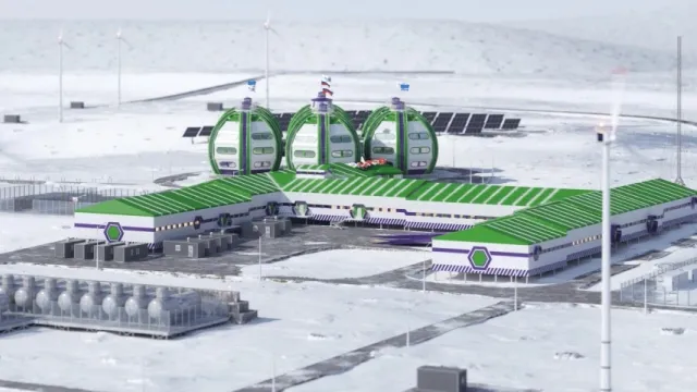 Строительство арктической станции «Снежинка» пройдет в два этапа. Фото: gge.ru