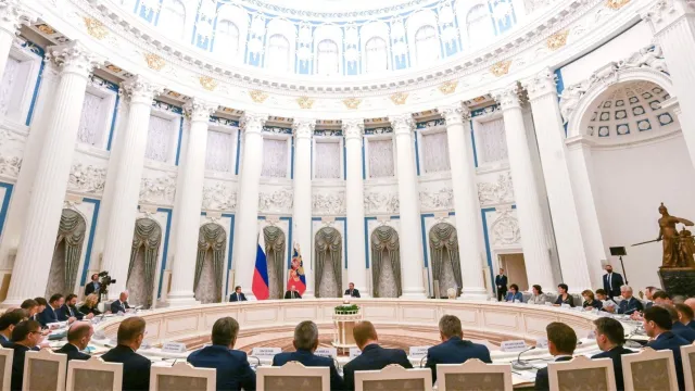 Госсовет по соцвопросам прошёл под председательством Владимира Путина. Фото: kremlin.ru