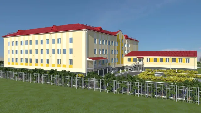 Сдать в эксплуатацию спальный корпус планируют в 2025 году. Фото: предоставлено пресс-службой губернатора ЯНАО