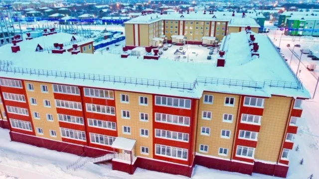 Новые дома в Лабытнанги скоро примут первых жильцов. Фото: vk.com/artyukhov_da