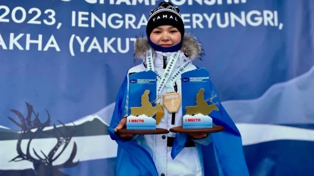 Ямальская спортсменка уверенно лидировала в двух дисциплинах северного многоборья. Фото: предоставлено департаментом по делам КМНС ЯНАО