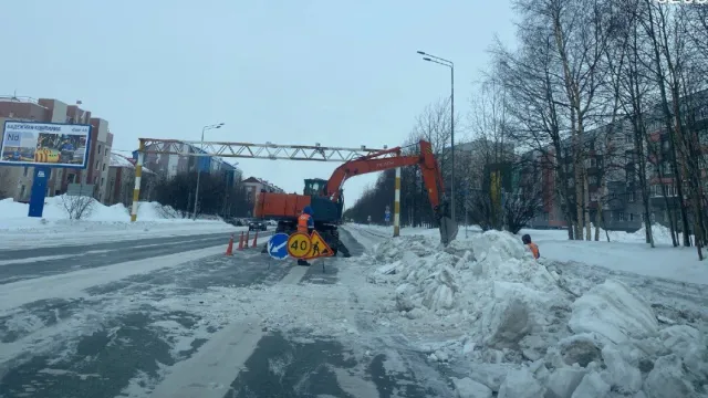От снега в Ноябрьске почистят улицы и проезды. Фото: t.me/noyabrskadmin