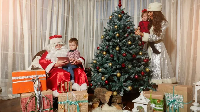 Дед Мороз со Снегурочкой – самые желанные гости в каждой семье с детьми. Фото: Gladius Stock / shutterstock.com / Fotodom