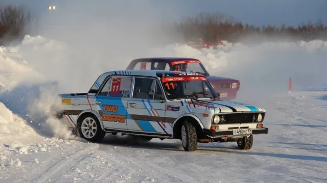 В конце января в Губкинском прошли гонки Siberian drift Yanao’23. Фото: vk.com/twogearsgbk