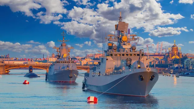 ВМФ России - один из самых мощных в мире. Фото: FOTOGRIN / Shutterstock / Fotodom