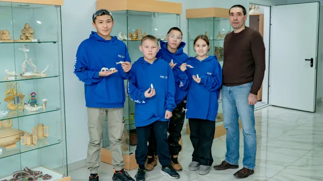 Для новопортовских школьников поездка в Салехард была интересной и познавательной. Фото: Сергей Зубков / "Газпромнефть-Ямал"