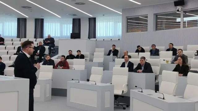 Участники конференции «ИнформЯмал» в Салехарде. Фото: Марина Подгорная / «Ямал-Медиа»