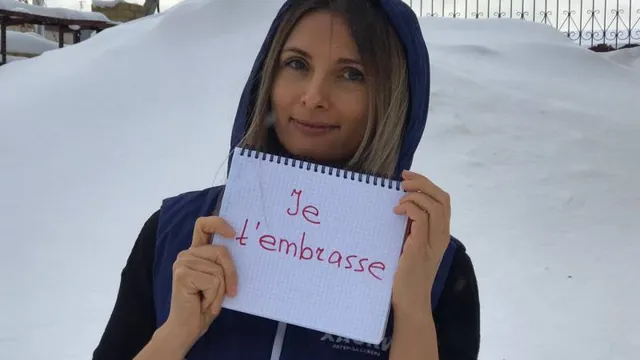 Один из способов учить новые слова – писать их крупно и выкладывать в Instagram. Фото из личного архива Ольги Сытник