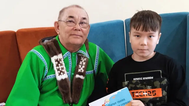 Хантыӆув кутан Геннадий Кельчин пирыса. Хор: Альбина Тырлина