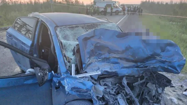 Смертельное ДТП 28 июня унесло жизни пяти ямальцев. Фото: Госавтоинспекция ЯНАО