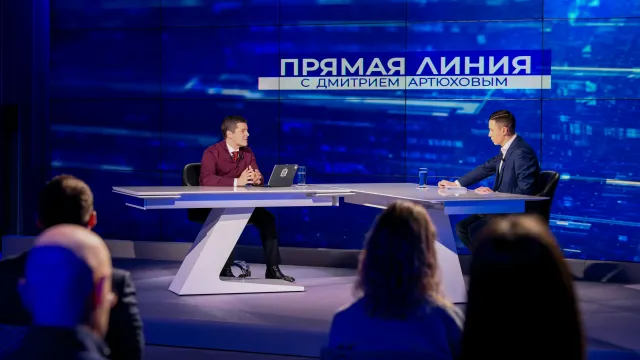 Прямая линия. Фото: Фёдор Воронов / "Ямал-Медиа"