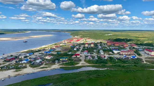 Самбург - самое северное село Пуровского района. Фото: t.me/puradm