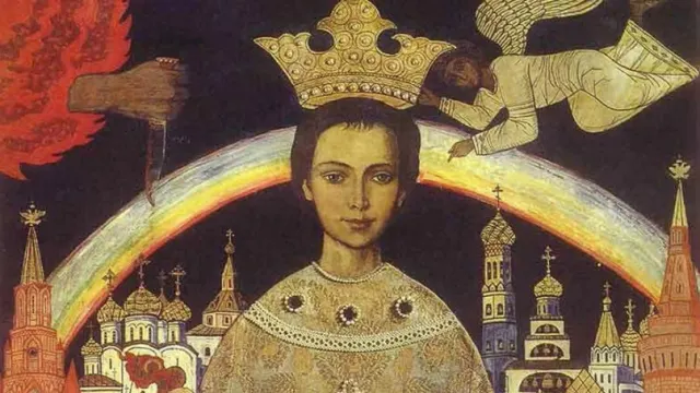 Илья Глазунов «Царевич Дмитрий», 1967 год