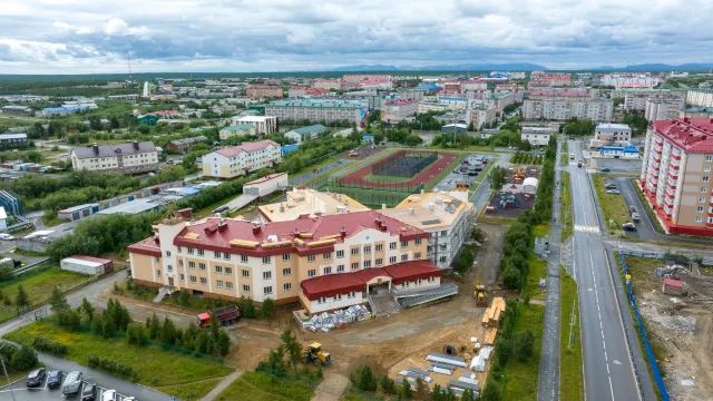 Лабытнанги и Харп развиваются весьма динамично. Фото: Артамохин Сергей / АНО "Ямал-Медиа"