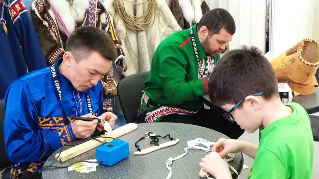Шеӊк каркам па вещкат Овс мув, Щёпар па Хаӆэват Пелак энамты няврэмат ияха понасман рупитты питӆат. Хор: Альбина Тырлина