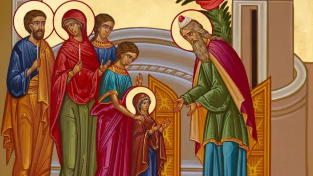 Икона Введения во храм Пресвятой Богородицы. Фото: Adam Jan Figel/Shutterstock/Fotodom