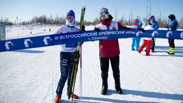 Участники Арктических игр соревновались в 15 спортивных дисциплинах. Фото: Василий Петров / «Ямал-Медиа»